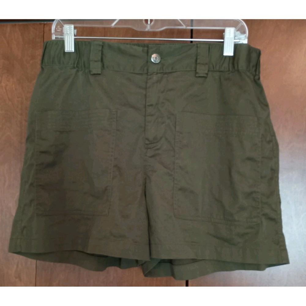 Johnny Was Olive Green High Waist Women’s Shorts